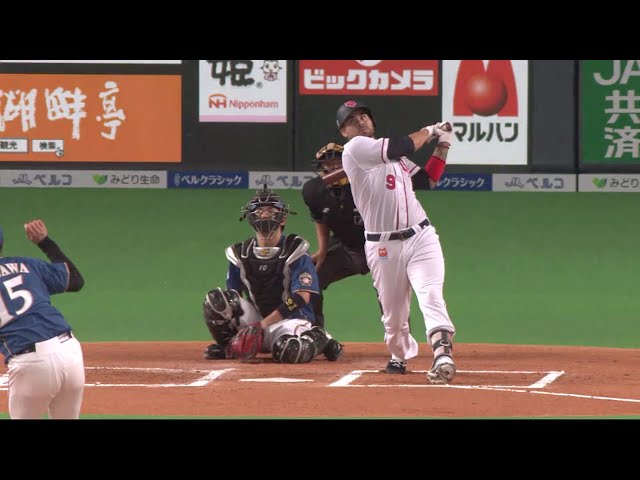 【6回表】連続長打で追加点!! バファローズ・ロメロが5試合連続打点となる一打!! 2018/9/17 F-Bs