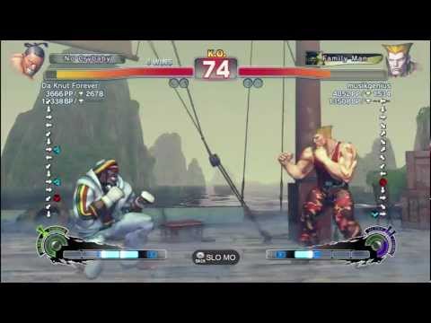 Da Knut Forever (Dee Jay) vs Muskigenius (Guile)