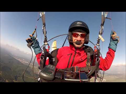 geiler UL-Rundflug von Crawinkel nach Friedrichroda in Thüringen und Reture