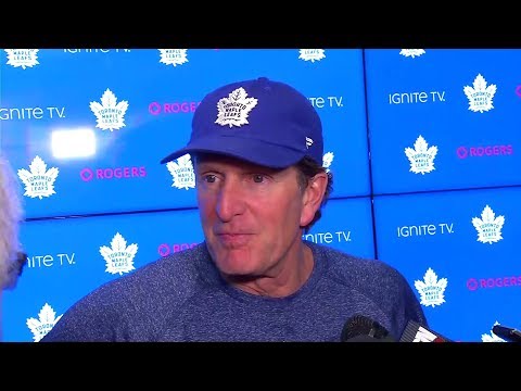 Maple Leafs Practice: Mike Babcock - November 5, 2018