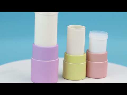 Biodegradable Kraft Cardboard Round Deodorant Container Tubes