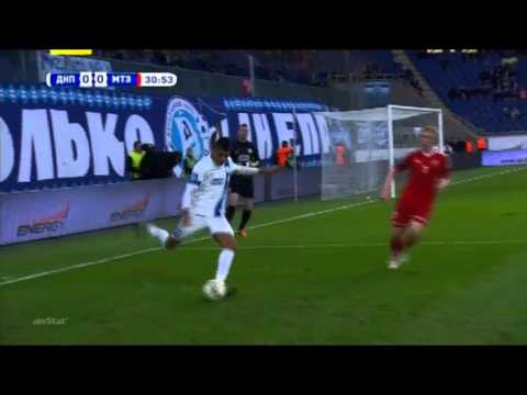 Artur Kuznetsov (Metalurh Zaporizhya) - Central Defender (Nr. 15 red) vs. Dnipropetrovsk