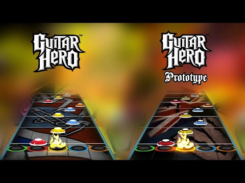 Guitar Hero 1 Prototype - "All of This" Chart Comparison