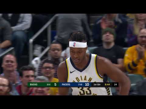 Indiana Pacers Highlights vs Milwaukee Bucks - Dec. 12, 2018