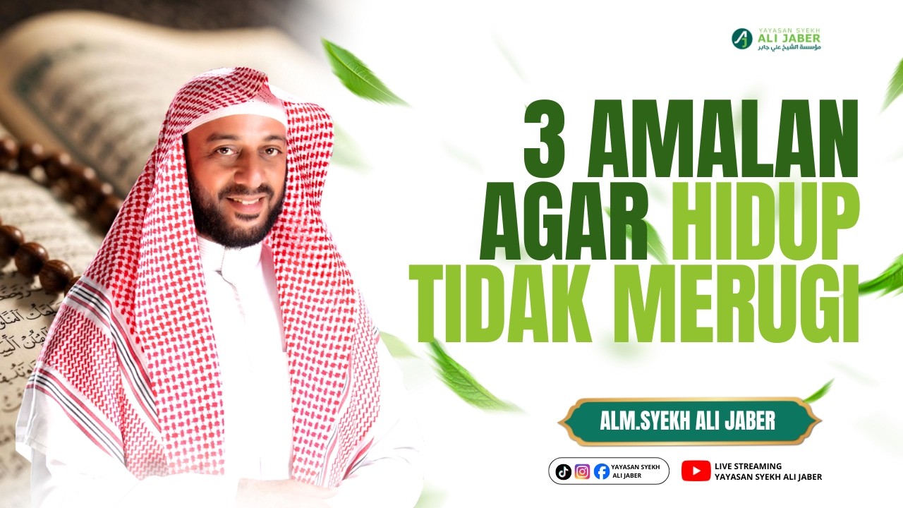 3 AMALAN AGAR HIDUP TIDAK MERUGI
