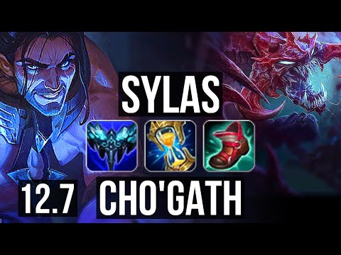 SYLAS vs CHO'GATH (MID) | 11 solo kills, 65% winrate, Legendary, 27/5/3 | EUW Master | 12.7