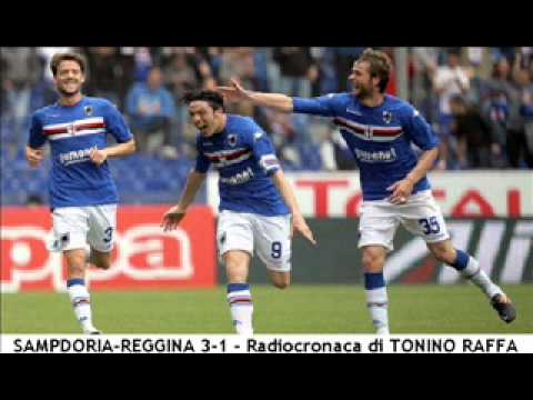 Sampdoria-Reggina 3-1 - Radiocronaca di Tonino Raffa (6/5/2012) da Radiouno RAI