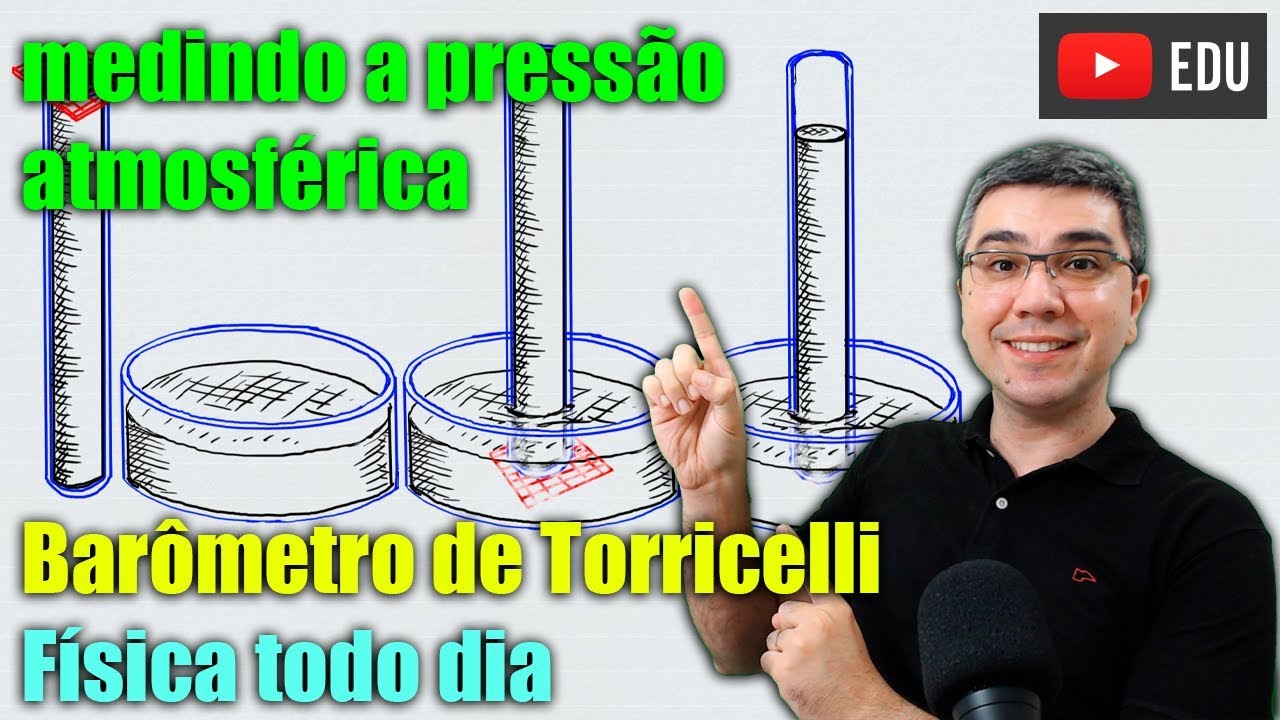 Barômetro de Torricelli | Medindo a pressão atmosférica | Física todo dia