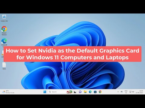 How To Set Nvidia As Default Graphics Card For Windows 11 Computers And Laptops
