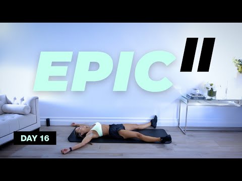 50 Min Compound Leg Workout Dumbbells Bodyweight EPIC II DAY 2