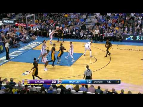 Ivica Zubac vs Oklahoma City Thunder 24.02.2017 (11Pts)