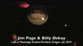 Jim Page & Billy Oskay at Mississippi Studios