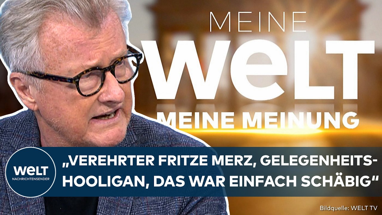 DEUTSCHLAND: "Das war einfach schäbig!" Jörges wirft Merz "politischen Hooliganismus" vor | MEINUNG