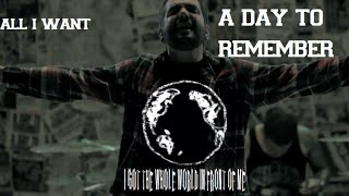 A day to Remember - All i want (Karaoke / Instrumental Version) Covered by iSnake