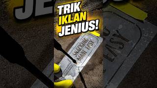 Download lagu An Advertising Trick Using Only Water?! So Unique! #shorts #viralvideos #foryourpage mp3