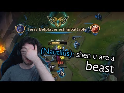 Attends, je lance mon taunt... Et il se fait taunt !???