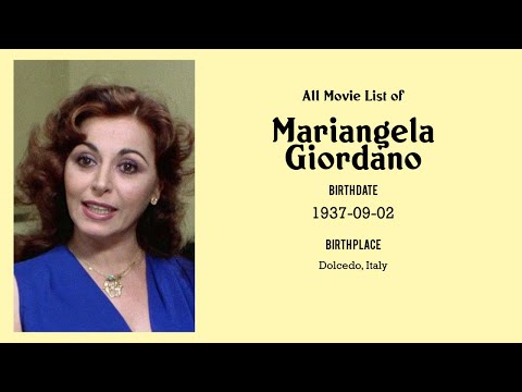 Mariangela Giordano Movies list Mariangela Giordano| Filmography of Mariangela Giordano