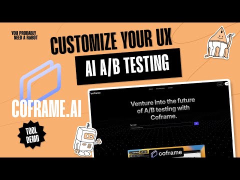 How to increase the conversion rate on landing pages with Coframe.ai