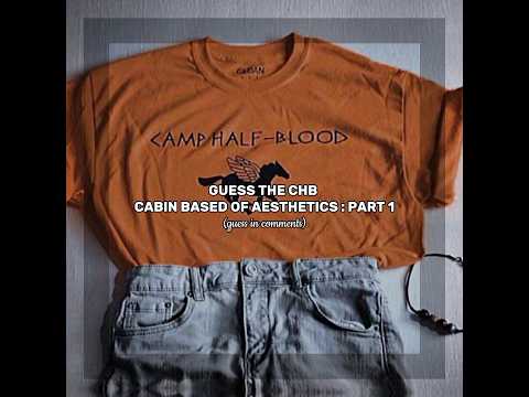 Guess the CHB cabin based of aesthetics: part 1 (guess in comments) #percyjackson #pjo #hoo #chb