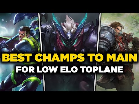 5 Great Toplane Champions to Climb out of Low Elo [Season 13]