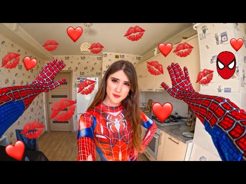 CRAZY GIRL WILL NOT LEAVE SPIDER-MAN ALONE (Love Parkour POV) @jumphistory