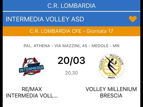 Remax Intermedia Volley - Volley Millenium Brescia