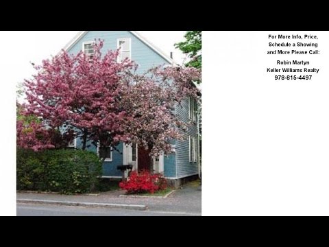 30 Bartlett, Beverly, MA Presented by Robin Martyn.