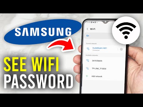 How To See WiFi Password On Samsung Phone - Full Guide