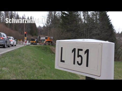🚨🚧 Bald Vollsperrung! Baustelle an der L 151 bei Herrischried sorgt für Wartezeiten [11.04.2023]