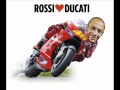 Valentino su Ducati (Marco Lucchinelli) 