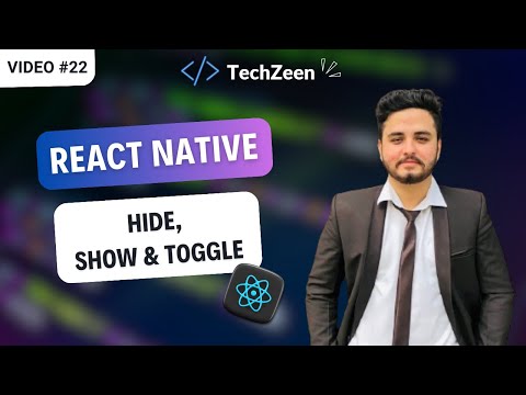 React Native Tutorial 22 Hide Show Toggle Button Functionalities 2024