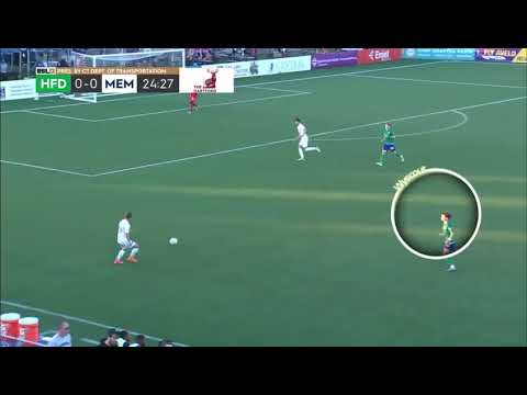 Dren Dobruna Professional Debut : Hartford Athletic vs Memphis 901 FC