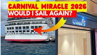 Carnival Miracle Cruise-Final Day for us/Spa Day and Recap March 2026