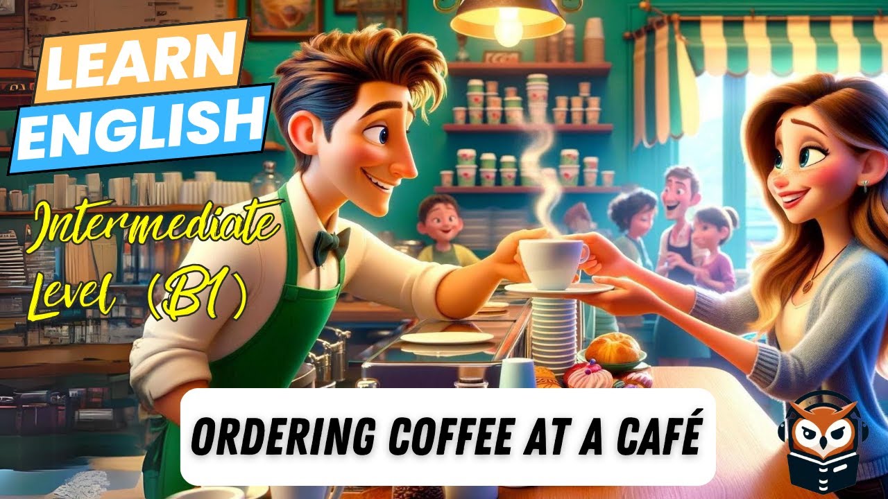 Master English Conversation: How to Order Coffee at a Cafe in English | #englishmastery
