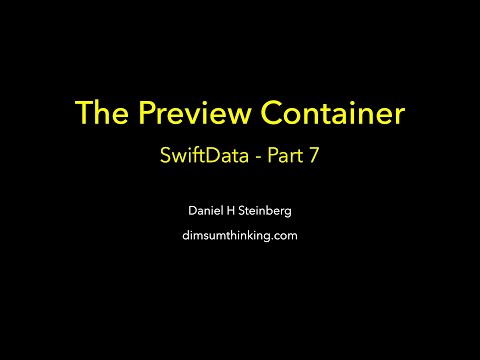 The Preview Container thumbnail