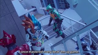Download lagu Chou Super Hero Taisen - Ex-Aid vs 3 Kamen Rider Amazons mp3