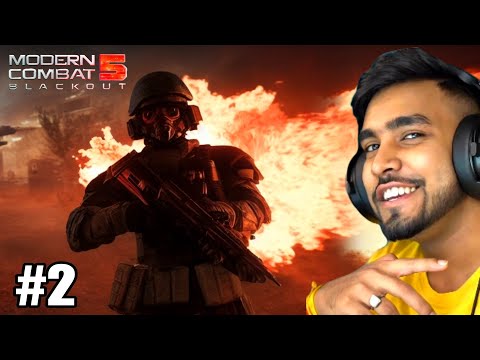 Modern Combat 5 Gameplay | Blackout Android Walkthrough - Gameplay Part 1#moderncombat5