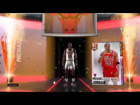 Galaxy Opal Michael Jordan Pull NBA 2K21