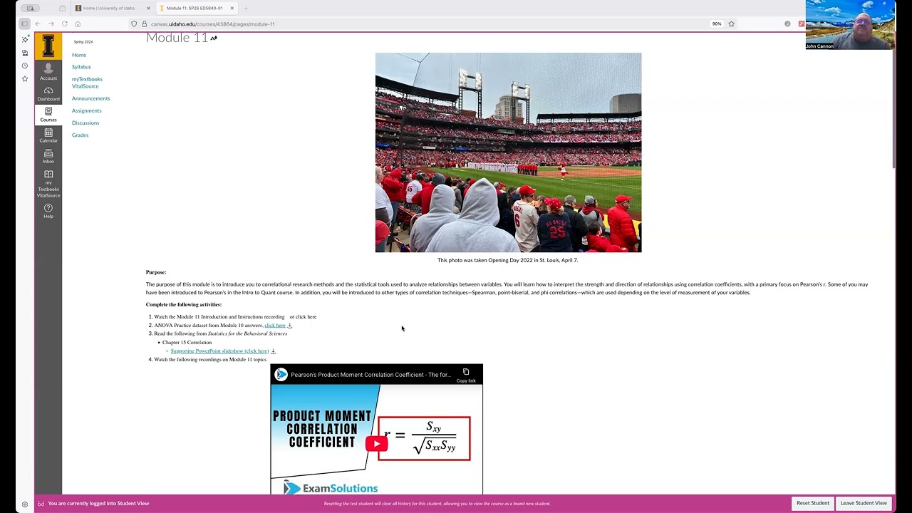 ED 5840 Module 11 Introduction & Instructions Spring 2026