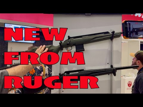 New from Ruger | Scout Rifles | 10/22's | AR's | OH MY