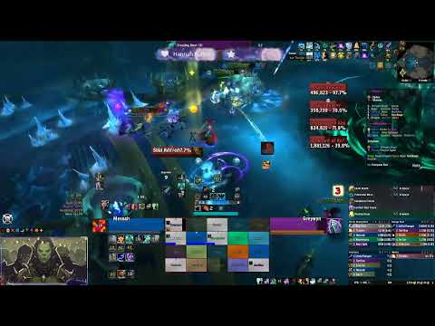 Mythic Kel'thuzad | Resto Shaman PoV | World of Warcraft