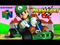Mario Kart 64 50cc Flower Cup Grand Prix Luigi Gameplay Nintendo 64