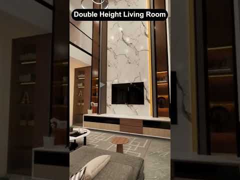 Double Height Living Room #shorts