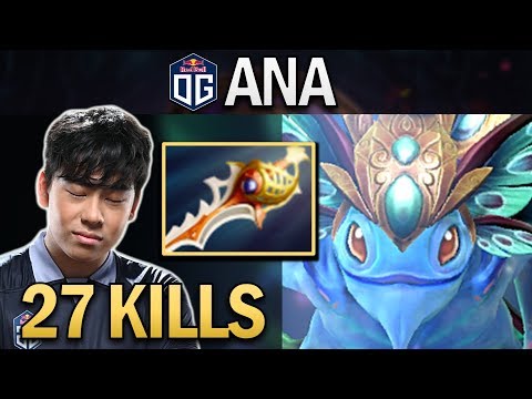 OG.ANA PUCK WITH 27 KILLS - DOTA 2 WTF GAMEPLAY