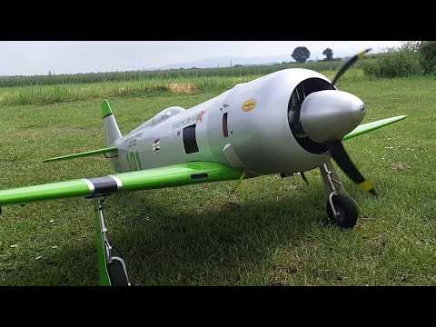 Meier Ringschalldämpfer MRS 33 an Saito FG 33 R3