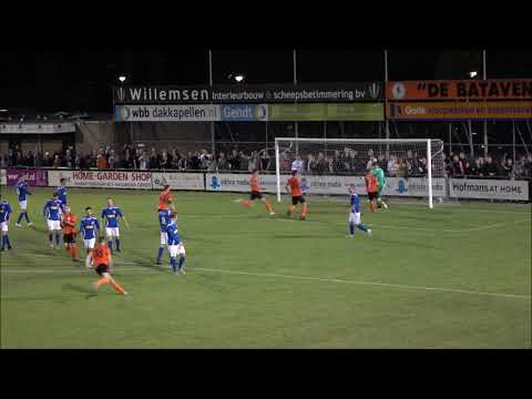 de Bataven - RKHVV vrije trap door Damon v Hoften: 1 - 2
