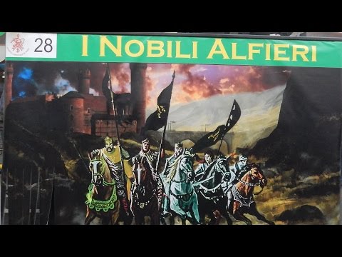 I Nobili Alfieri carro da getto - Carnevale Ivrea 2015