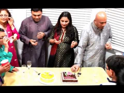 Jaideep Kalpa & Utpal Vaishali Anniversary cake cutting
