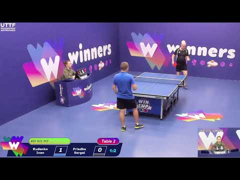 WINners CUP table 2  09.11 Rudenko Ivan - Priadko Sergei  16:45