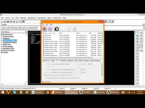 Analysis of Truss || ANSYS 17 Video | E-Learning CAE Video